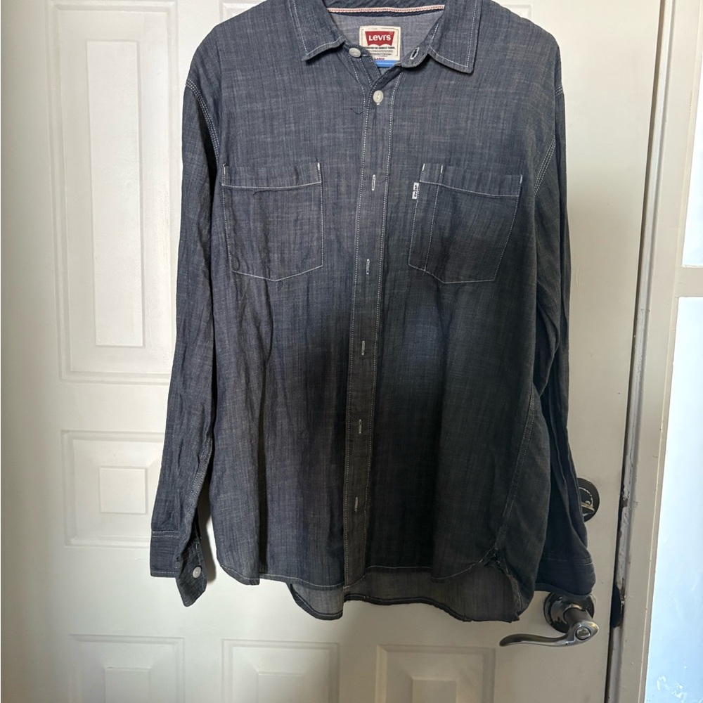Levi's Blue Denim Shirt